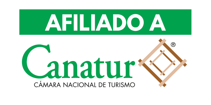 Afiliado a Canatur, Cámara Nacional de Turismo